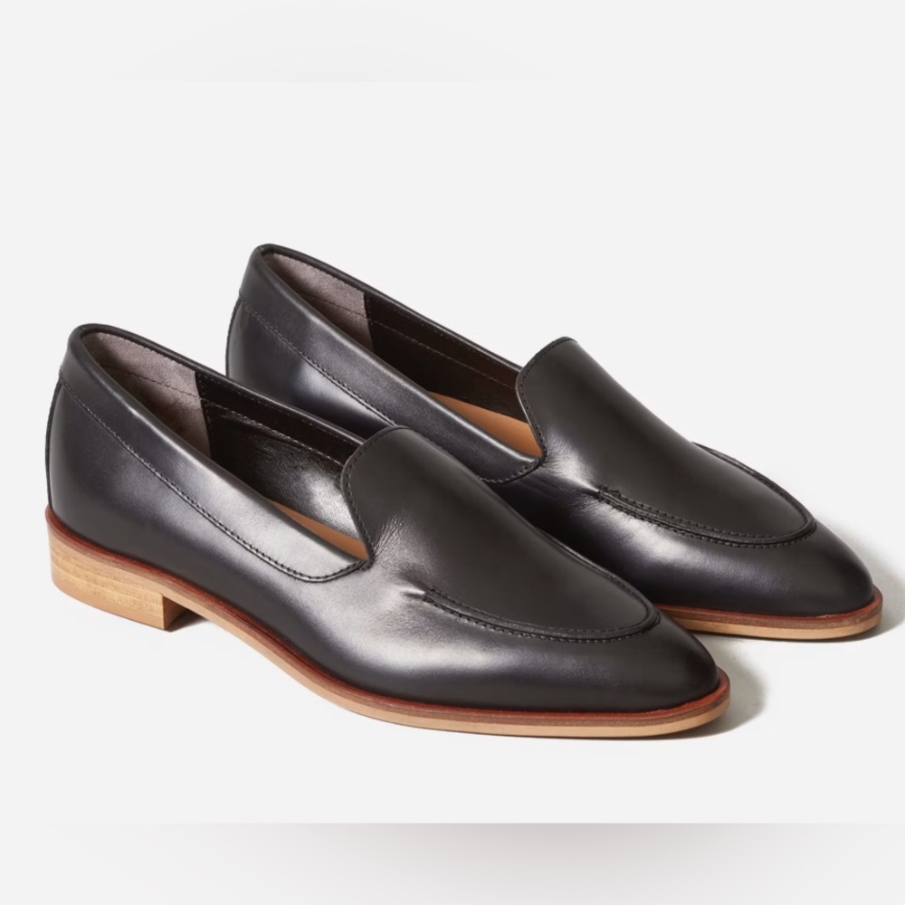 Black Everlane Modern Loafer Size 8